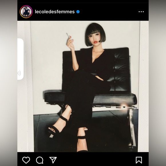 L’ecole des Femmes Catwoman Crepe Jumpsuit - Picture 3 of 11